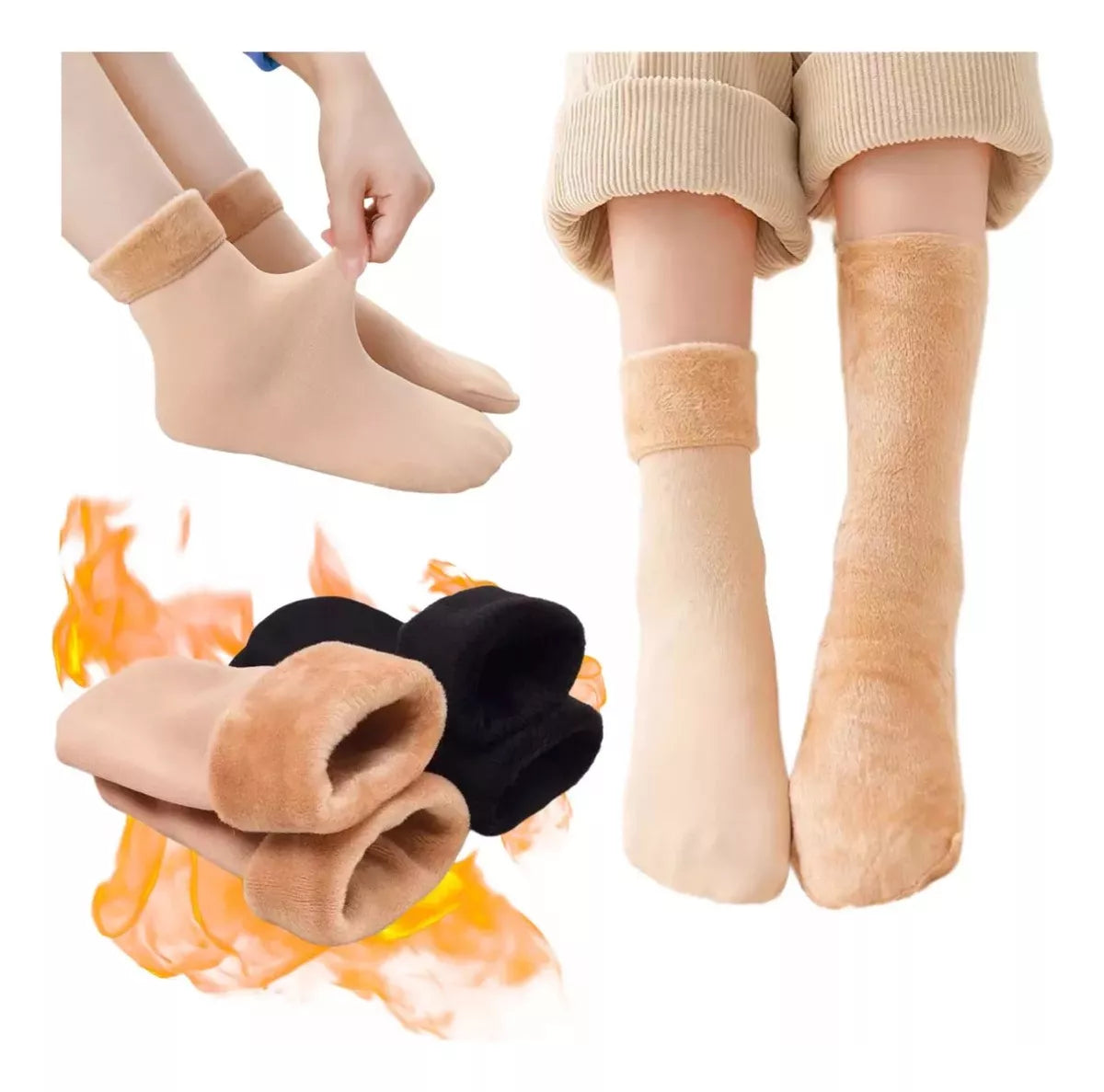 Medias Térmicas Polar Pack X12