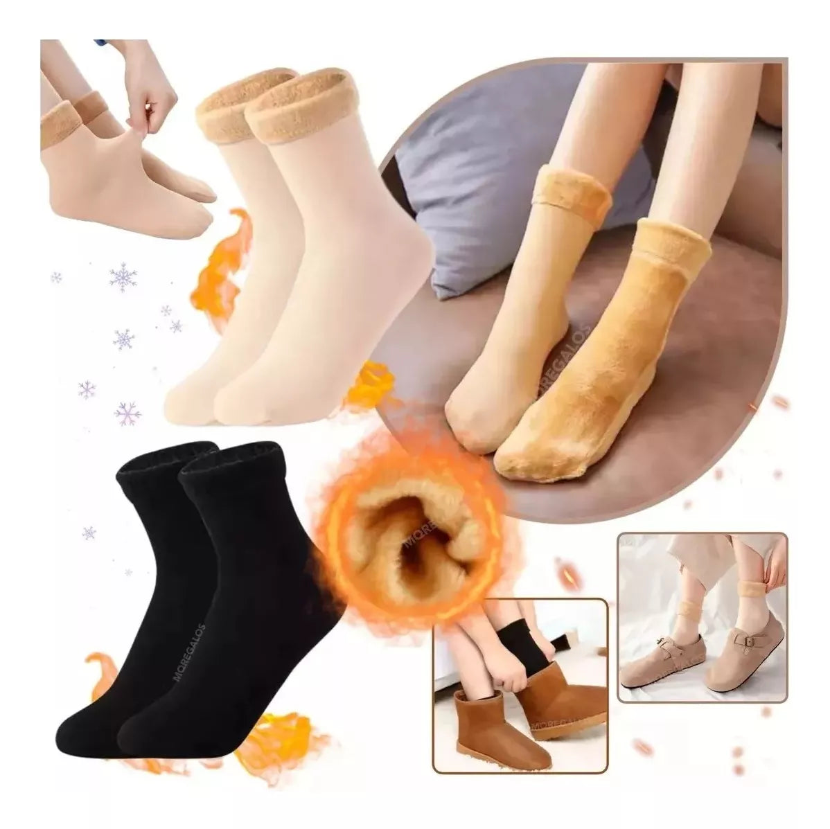 Medias Térmicas Polar Pack X12