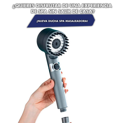 Ducha Masajeadora. Ahorra y Relajate.